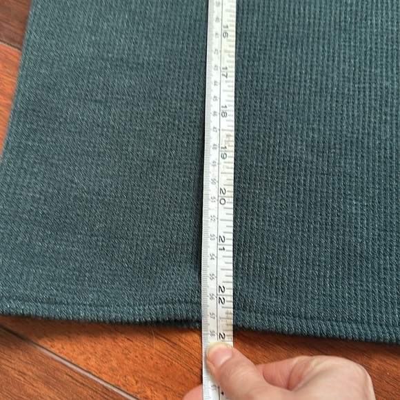 Madewell Women’s Ottoman Rib Square Neck Sweater in Midnight Green Medium - Picture 5 of 5